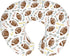 Neutral American Football Baby Nursing Pillow Covers for Boy Girl Cute Football