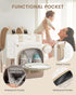 Backpack, LOVEVOOK Diaper Bag Large Capacity Portable Baby Bag with Foldable Diaper Changing Pad, Waterproof Baby