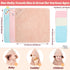 Sublaga 12 3 9 32x32 PCS Hooded Baby Towels, Soft Baby Towels, Absorbent Baby Bath Towels, PCS Baby Towels, and PCS