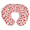 Red and Pink Flowers Baby Nursing Pillow Covers for Boy Girl Preppy