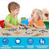 Toymany 8PCS Shark Toys Figurines - Realistic Sea Creatures for Kids 3-12, Ocean Sea Animal Cake Topper Educational