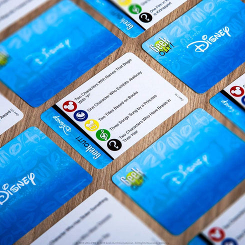 Geek Out! Disney Party Game | Trivia Bluffing Game Featuring Favorite Disney Characters | Perfect for Family Game Night