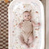 3 Pack, GRSSDER Stretchy Ultra Soft Fitted Bassinet Sheets Universal Fit for Baby Cradle Moses Basket Oval Rectangle