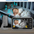 ChildsFarm 5 inch 1000ft 2-Way 8 Baby Monitor with Camera and Audio - Screen Portable Baby Camera Monitor No WiFi