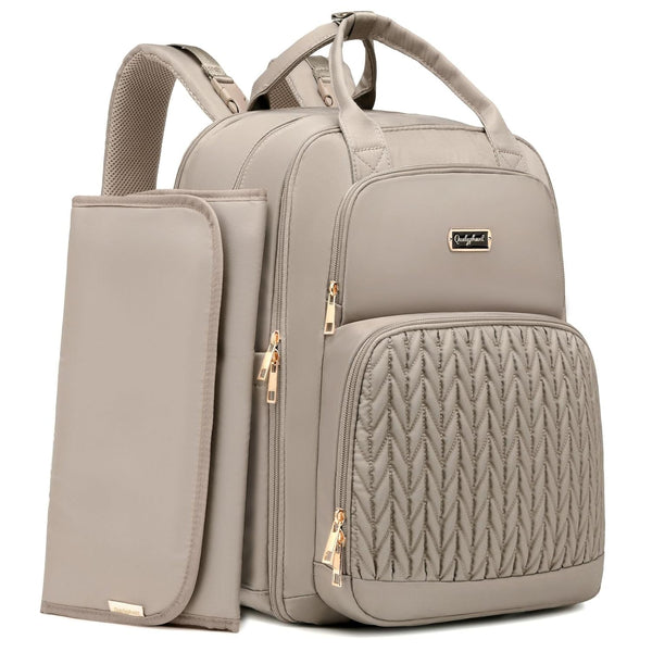 Qualyphant Diaper Bag Backpack - Extra Large Diaper Bag for Two Kids