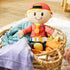 Playskool Dressy Kids Doll with Blonde Hair and Hat, Activity Plush Toy for Kids Ages 2 and Up (Amazon Exclusive)