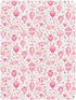 miaozhen 1 Pack 52x28 Cotton Baby Crib Sheets Soft Hot Balloon White and Peach Toddler Mattresses for Nursery Decor