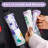 6.5 6.5 inch, Carseat Strap Covers for Babies, Soft Seatbelt Covers for Kids, Reversible Baby Car Seat Strap Covers