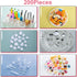 200 Pcs Dollhouse Miniature Food & Drinks - Kitchen Accessories for 1/12 Doll House, Fake Resin Pretend Game