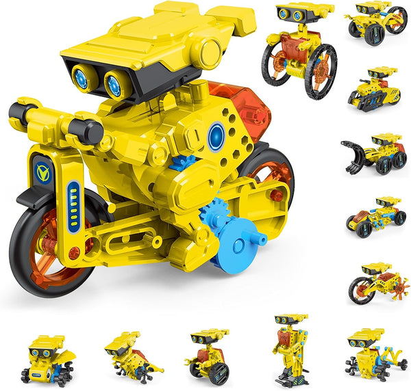 AESGOGO 12-in-1 Electric Robot Kit, STEM Projects Toys for Kids Age 8-12
