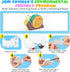 Cevioce Sensory Slug Fidget Toys, Mini Fidget Slug for Adults & Kids, 6Pcs Cute Autism Sensory Toys