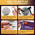 PIBEX Gemstone Dig Kit, 3-IN-1 Solar System Excavating Set, 15 Genuine Rocks & Minerals, STEM Project Toy Gift for Kids