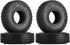 INJORA 1.0 Tires-S4 Multi Terrain Pin Crawler Tires for TRX4M SCX24 AX24 FCX24 Upgrade Parts, 65 * 19mm