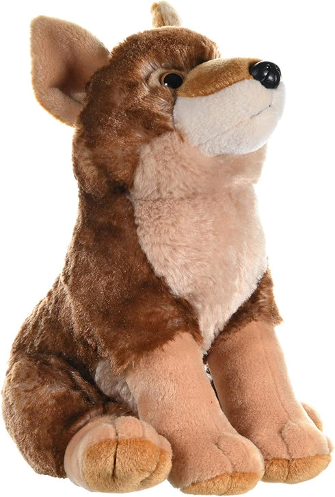 Wild Republic Coyote Plush - 12 Inches Stuffed Animal Toy, Perfect Gift for Kids