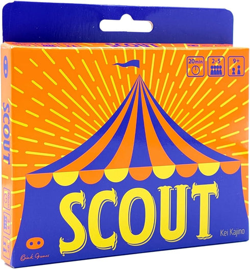 Oink Games Scout Tuckbox Version- Easy-to-Learn Japanese Strategy Card Game | Game