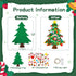 Max Fun DIY Felt Christmas Tree Set, 3.2Ft with 41 Ornaments for Kids Toddlers Home Wall Hanging Christmas Craft Kits