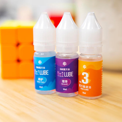 Set 3 10cc Speed Cube Lubricant - Rubic Cube Lube for High-Performance & Faster Turns - of Daily Care, Smooth & GAN