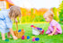 500-Pack 2.25" (500-Pack) The Dreidel Company Fillable Easter Eggs with Hinge Bulk Colorful Bright Plastic Easter Eggs