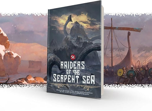 Modiphius Entertainment: Raiders of The Serpent Sea: Campaign Guide (5E) - Hardcover RPG Book