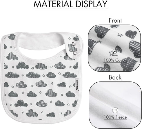 Teething & Drooling Baby Bibs - Perfect for Boys and Girls
