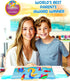 ZMLM Colorful Foil Fun Kids Toys - Ocean World & Animals Toy Set - Arts & Crafts Supplies for 4+ Boys and Girls Gifts
