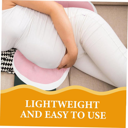 ORFOFE U-Shaped Pregnancy Support Pillow for Ergonomic Abdomen and Cushion Lightweight Nursing Pillow for Pregnant