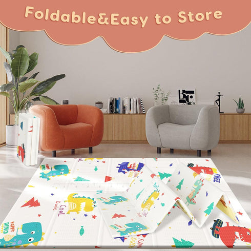 74" 50 (0.4" Fshibila Baby Playpen Mat, Baby Play Mat for Floor, Baby Playmat for Playpen, Thick Ultra Soft Playpen Mat
