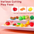 FunMission 134 Playset Pcs Toy Kitchen Accessories, Toddler Pretend Cooking Toys with BBQ Grill, Pressure Cooker