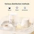 3 oz 0-6 2 Pack 4pcs Natural Nursing Glass Baby Bottle - with Anti-Colic Vent System - BPA-Free, with Slow Flow Nipple