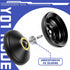 MAGICYOYO Professional Unresponsive Yoyo Y01 Node, Metal Aluminum Yo Yo for Advanced Players, Black