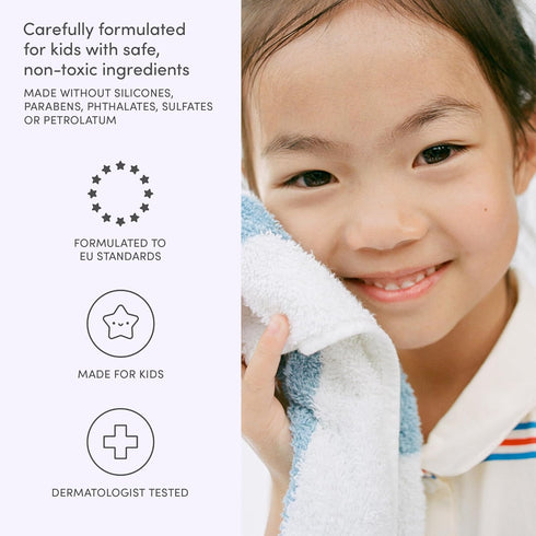 set Evereden After Swim & Sports Kids Shampoo: With Cleansing Clay and Body Wash | Made With Clean and Non-toxic