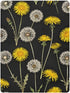 CZXW 52" 28" Botanical Dandelions Crib Sheets Fitted x Natural Cotton Soft & Breathable for Baby Crib Mattress