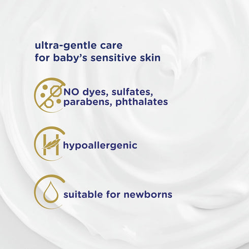 Baby Dove Sensitive Skin Care Body Lotion, 20 fl oz, Rich Moisture with 24-Hour Moisturizer