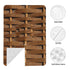 CQMZJHU Rattan Wicker Brown Texture Baby Car Seat, Rain Shelter, Multifunctional Nursing Cover for Newborns, Mother