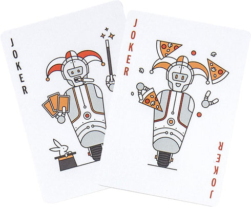 Stellar Factory Deck of Robots: A Playing Card Deck Featuring Restless Robots