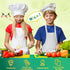 Montessori Kitchen Tools: 13Pcs Toddler Knife Set for Real Cooking, Birthday Gift