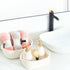 5-Piece Set MINTWOOD Design Small Decorative Woven Storage Baskets for Shelves, Bathroom, Pantry and Nightstand