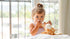 Detachable Pacifier Holder Silicone Pacifier with Stuffed Animal Removeable Baby Pacifier Holder for Cuddling