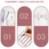 120 Sets 1/3/5ml 1/3/5mlx60, Stickerx120, 20ml Cupx4, Bagx12 Colostrum Collector Kit Include No Needle Colostrum