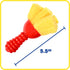 READY 2 LEARN Textured Art Tools - Set of 4 Jumbo Paint Brushes for Kids - Set 2, Multicolor