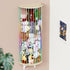 VOMELON Stuffed Animal Storage Hammock Wooden Half Circle Design Wall Hanging Plush Toy