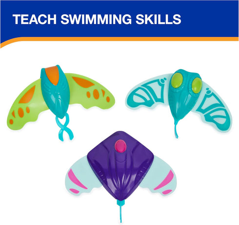 SwimWays Zoom-A-Rays Water Toys - Kids Pool Toys for Swim Training, Diving Toys & Outdoor Games for Ages 5+