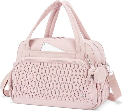 Spacious Telena Tote Diaper Bag for Women - Ideal for Hospital and Travel with Pacifier Case