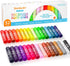 Shuttle Art Tempera Paint Sticks, 32 Colors Solid Tempera Paint for Kids,