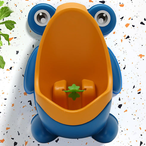 Srliya Children Training Urinal Wall Mounted Detachable Cute Cartoon Child Standing Urinal with Suction Cup for Boys