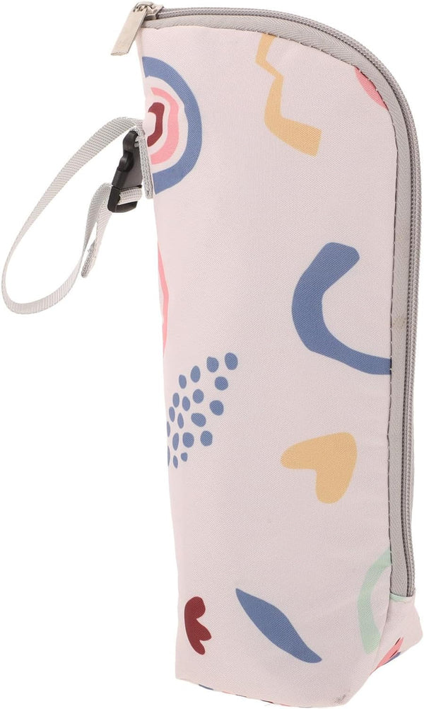 FRCOLOR Bottle Insulated Bag for Infants, Portable Thermal Breastmilk Carrier with Large