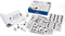 Miniland 94120 Pentagram Board & Notes, Black/White