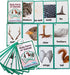 12PCS/Set Animals Body Parts Kids Gifts - English Flash Cards Pocket Card Educational Learning Toys