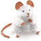 Folkmanis White Mouse Hand Puppet