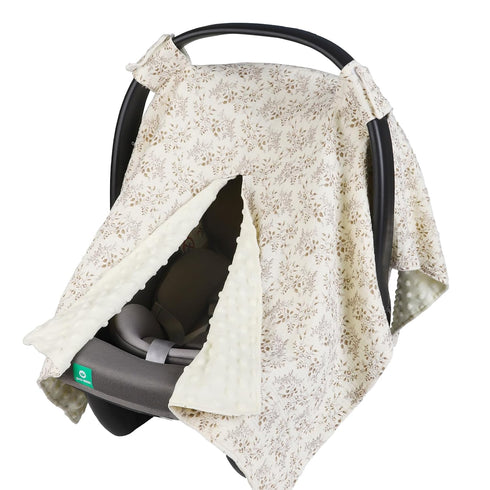 YOQIE 2-in-1 Baby Car Seat Cover & Canopy | Mom Nursing Cover, Easy